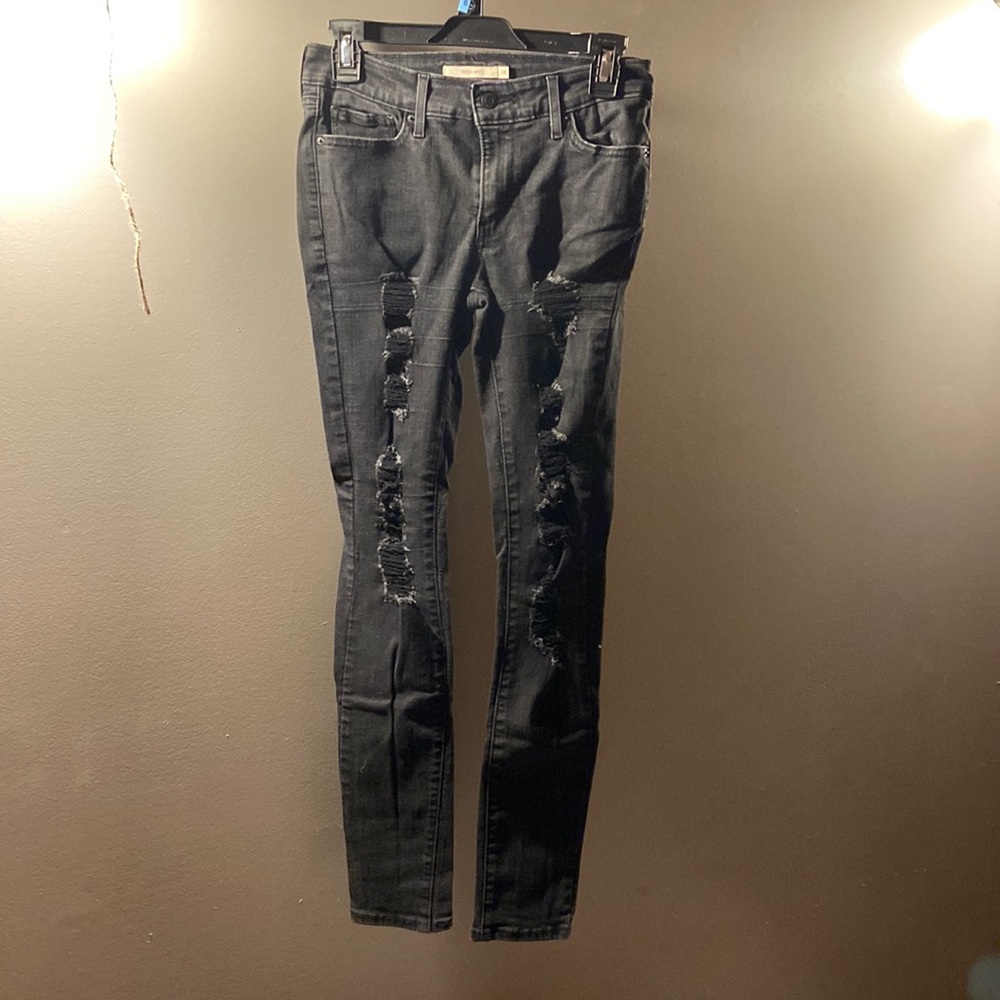 Levi 711 skinny jeans